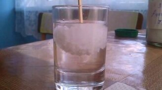 Горячий лёд - опыт - смотреть видео (1:28)