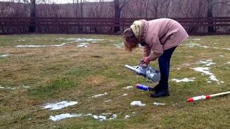 Картофельная пушка - смотреть видео (0:15)