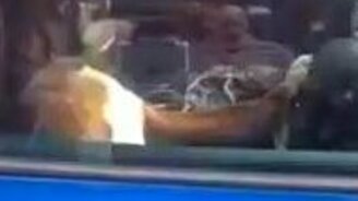 Нестандартный водитель за рулём - смотреть видео (0:22)