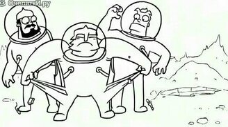 Три богатыря против астероида - смотреть видео (2:32)