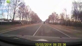 Трактор самоликвидировался - смотреть видео (0:38)