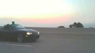 А с веслом-то быстрее едется! - смотреть видео (0:21)