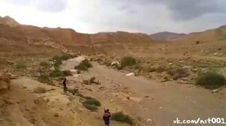 Временное наполнение русла реки - смотреть видео (2:46)