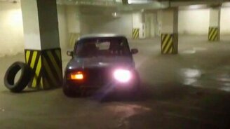 Неудача дрифтера на Ладе - смотреть видео (0:10)