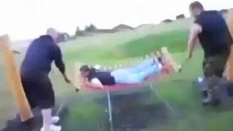 Аттракцион в гамаке - смотреть видео (1:24)