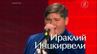 Голосистый парень на шоу талантов - смотреть видео (1:54)