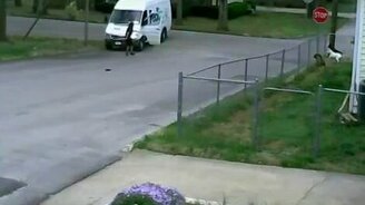 Автомобиль уехал от водителя - смотреть видео (1:01)