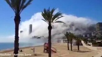 Природное чудо над морем - смотреть видео (0:35)