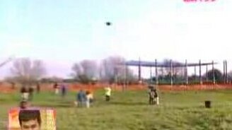 Катапульта для людей - смотреть видео (0:49)