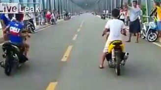 Самый нервозный старт - смотреть видео (2:11)