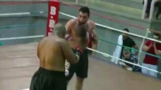 Боксёр переоценил себя - смотреть видео (0:58)