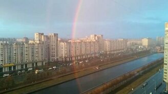 Какая полная радуга! - смотреть видео (0:33)