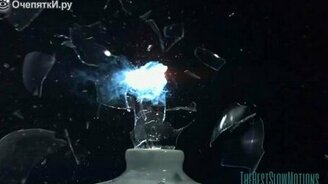 Взрыв лампы накаливания в замедлении - смотреть видео (1:27)