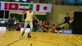 Чемпионка-роллерша - смотреть видео (2:03)