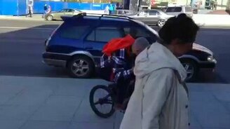 Дедушка-экстремал - смотреть видео (0:16)