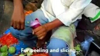 Оригинальный индийский нож - смотреть видео (2:04)