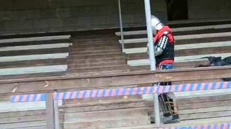 Сальто в доспехах - смотреть видео (0:38)