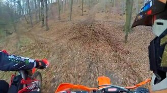 Экстрим на бездорожье на мотоциклах - смотреть видео (11:14)