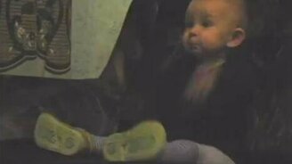 Реакция на Спокойной ночи, малыши - смотреть видео (0:38)