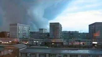 Ураган в Сыктывкаре - смотреть видео (0:53)