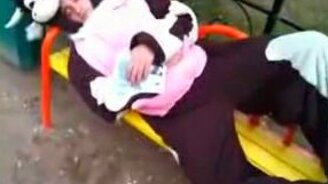 Тяжелый труд промоутера - смотреть видео (0:29)