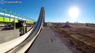 Самая длинная водная горка - смотреть видео (1:10)