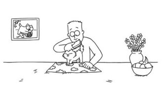 Кот Саймона - Портрет - смотреть видео (1:21)