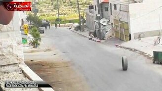 Солдат против шины - смотреть видео (0:29)