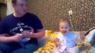 Устроил концерт для дочки - смотреть видео (0:32)