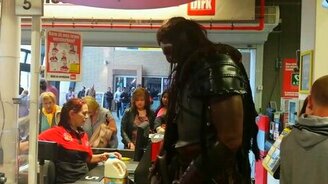 Орк в супермаркете - смотреть видео (1:58)