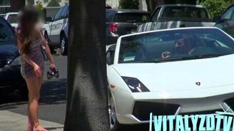 Немой мачо на крутой тачке - смотреть видео (3:15)