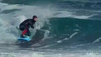 Сёрфинг зимой на Камчатке - смотреть видео (15:16)