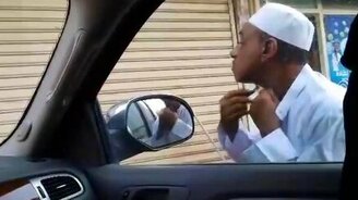 Побрился перед зеркалом... - смотреть видео (0:37)