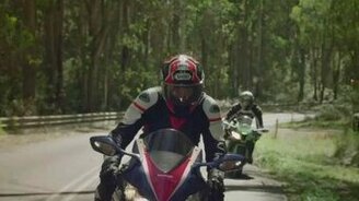 Ошибки начинающих мотоциклистов - смотреть видео (1:00)