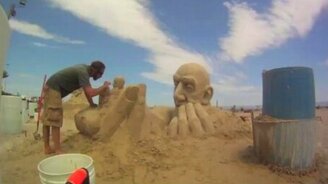 Бесконечность из песка - смотреть видео (4:33)