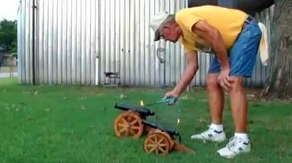 Пушки-самоделки - смотреть видео (0:21)