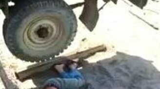 Суровый русский водитель - смотреть видео (0:47)