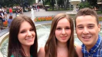 Девушка, можно вас поцеловать и сфотографироваться? - смотреть видео (2:47)