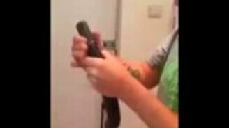 Фирменная причёска от папы - смотреть видео (0:18)