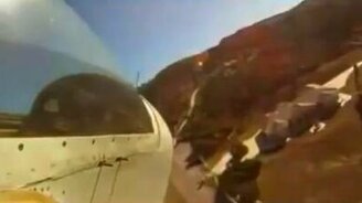 Неудачная посадка планера - смотреть видео (0:39)