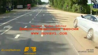 Обочечник наказал сам себя - смотреть видео (0:25)