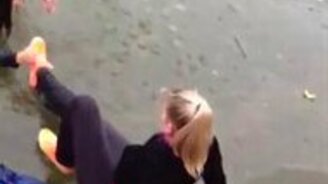 Три глупышки на льду - смотреть видео (0:55)