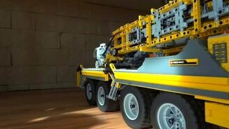 Кран из конструктора - смотреть видео (8:52)