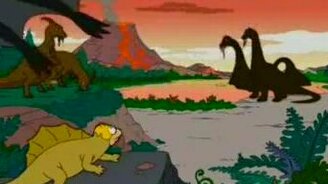 Эволюция Гомера Симпсона - смотреть видео (1:10)