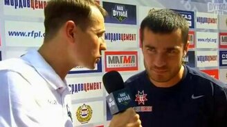 Содержательный комментарий футболиста - смотреть видео (0:26)