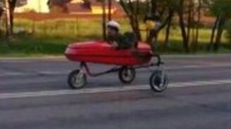 Вот так драндулет! - смотреть видео (0:43)