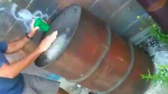 Дождевой барабан - смотреть видео (0:29)