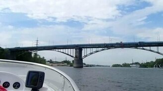 Паук-гигант на мосту - смотреть видео (0:29)