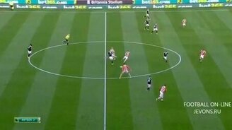 Гол от ворот до ворот - смотреть видео (0:49)