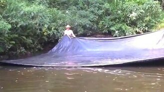 Рыбалка на подъёмку - смотреть видео (1:36)